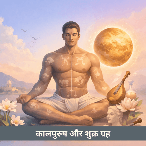 कालपुरुष और शुक्र ग्रह: सौंदर्य, प्रेम और सृजन की जीवनदायिनी शक्ति