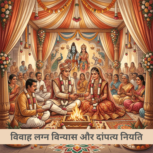 विवाह लग्न विन्यास और दांपत्य नियति