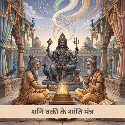 शनि वक्री के शांति मंत्र