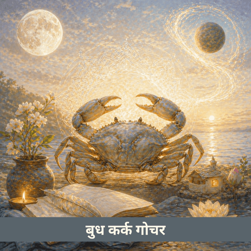 कर्क राशि में बुध गोचर: भावनात्मक बुद्धिमत्ता और दिल से संवाद