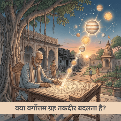 क्या वर्गोत्तम ग्रह तकदीर बदलता है?