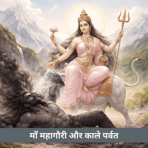 माँ महागौरी और काले पर्वतों का रहस्य