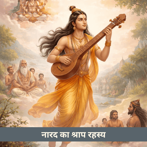 नारद मुनि को श्राप क्यों मिला: एक श्राप जो तीनों लोकों के लिए वरदान बना