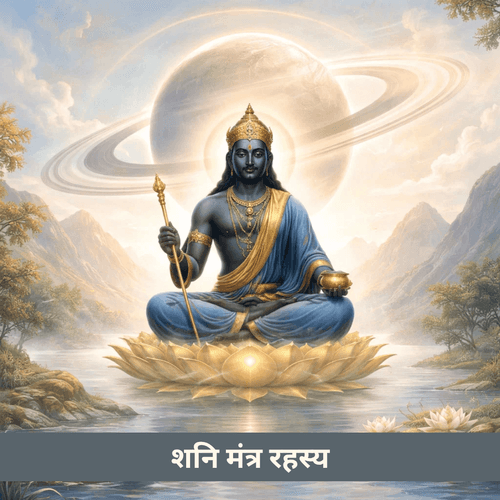 शनि मंत्र का वैदिक रहस्य: ध्वनि, शांति और आंतरिक संतुलन