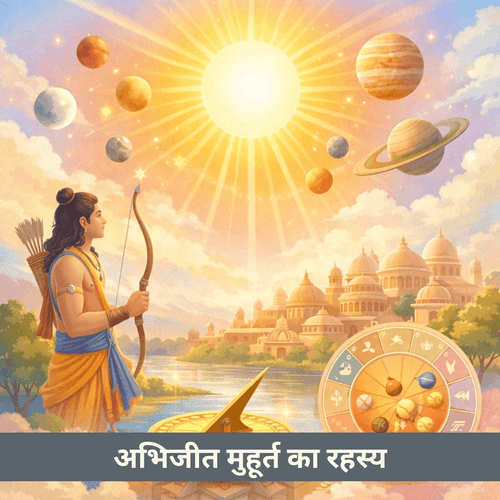 अभिजीत मुहूर्त और ग्रह स्थिति: भगवान राम का जन्म दोपहर में क्यों हुआ
