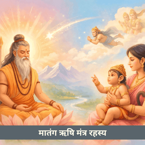 मतंग ऋषि का मंत्र और हनुमान जन्म का रहस्य: जब तपस्या ने आकाश को भी झुका दिया