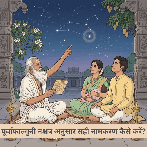 पूर्वाफाल्गुनी नक्षत्र अनुसार सही नामकरण कैसे करें?