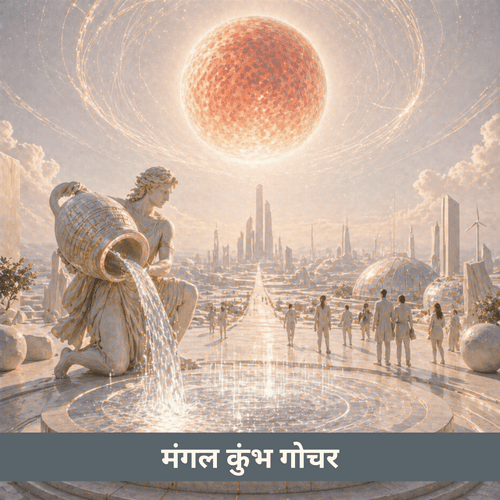 कुंभ राशि में मंगल गोचर: नवाचार, सामाजिक परिवर्तन और नई ऊर्जा का समय