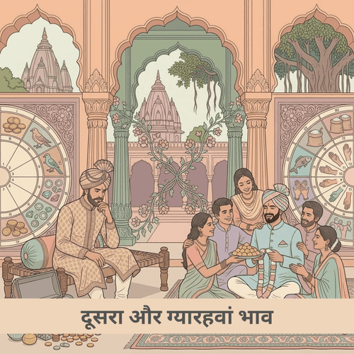 दूसरा और ग्यारहवां भाव