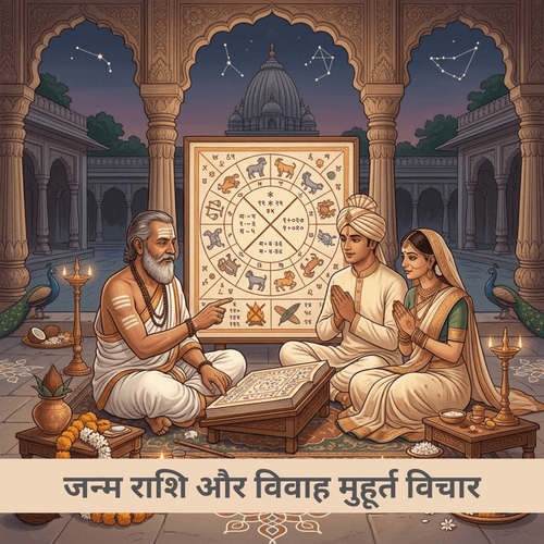 जन्म राशि और विवाह मुहूर्त विचार