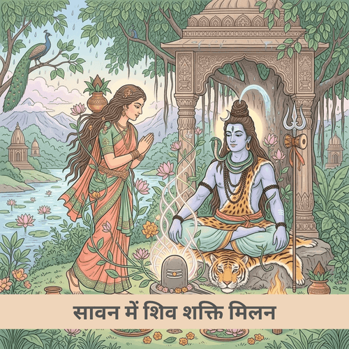 सावन में शिव शक्ति मिलन