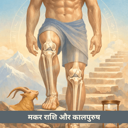 कालपुरुष में मकर: घुटने, हड्डियां और सहनशक्ति