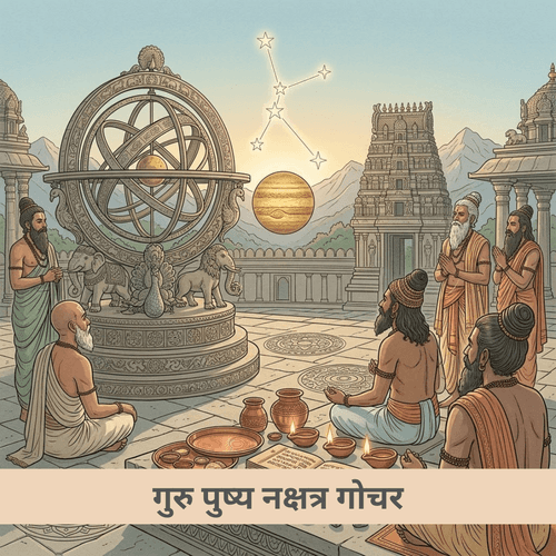 गुरु पुष्य नक्षत्र गोचर