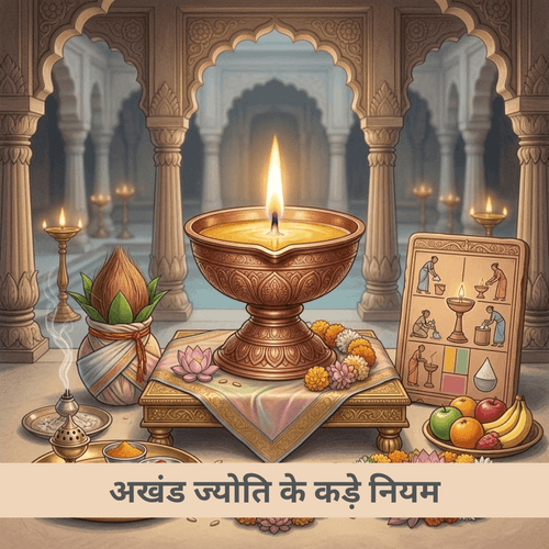अखंड ज्योति के कड़े नियम