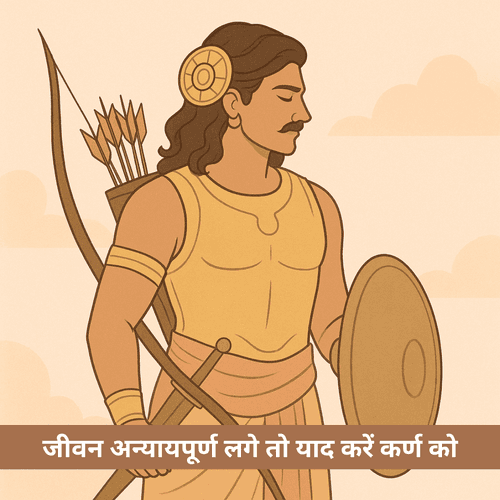 यदि जीवन अन्यायपूर्ण लगे तो याद करें कर्ण को: धैर्य और मौन शक्ति का अद्वितीय योद्धा