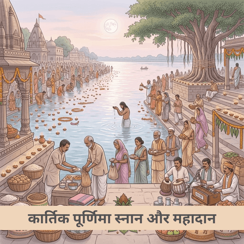 कार्तिक पूर्णिमा स्नान और महादान