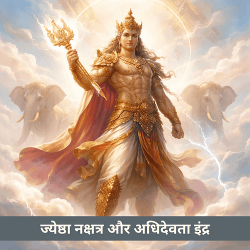 ज्येष्ठा नक्षत्र और इंद्र देव: शक्ति, वरिष्ठता और जिम्मेदारी का भार