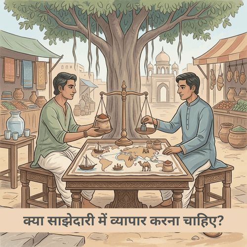 क्या साझेदारी में व्यापार करना चाहिए?