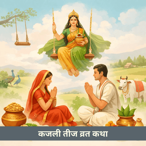 कजली तीज व्रत कथा और तीज माता के आशीर्वाद