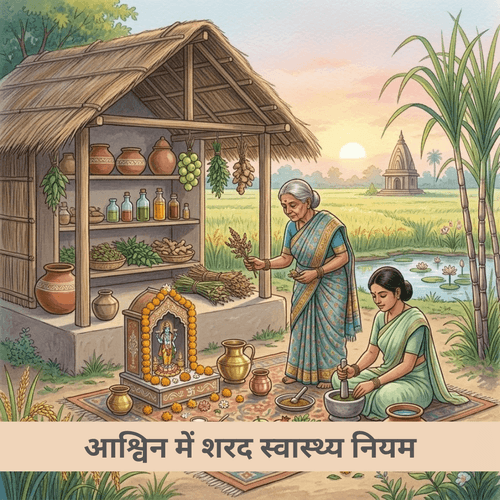 आश्विन में शरद स्वास्थ्य नियम