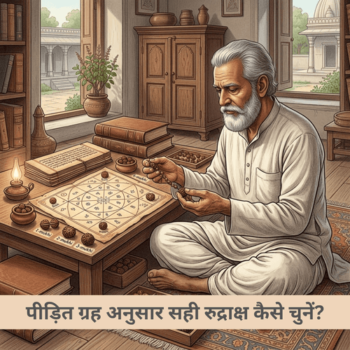 पीड़ित ग्रह अनुसार सही रुद्राक्ष कैसे चुनें?