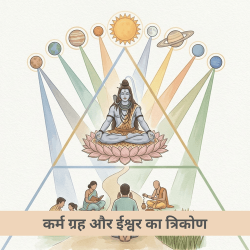 कर्म ग्रह और ईश्वर का त्रिकोण