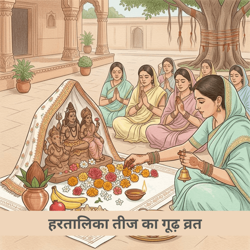 हरतालिका तीज का गूढ़ व्रत