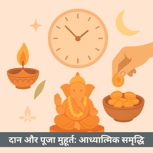 दान और पूजा मुहूर्त: आध्यात्मिक समृद्धि के आशीर्वाद