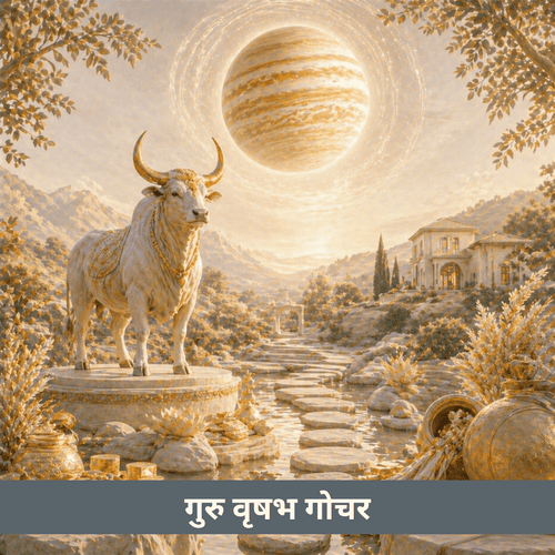 वृषभ राशि में गुरु का गोचर: धन, संसाधन और पारिवारिक समृद्धि का समय