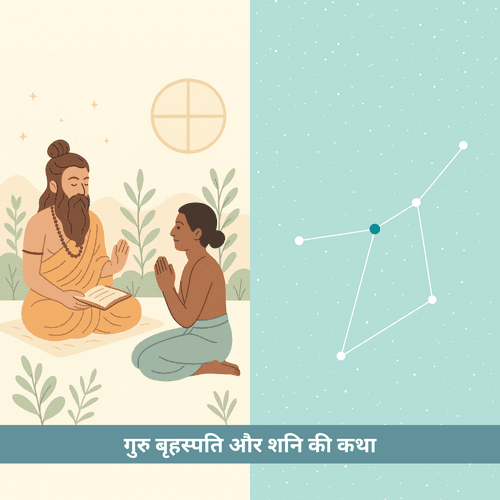 गुरु बृहस्पति और शनि की कथा - शिक्षा, सेवा और निस्वार्थता की अमूल्य प्रेरणा