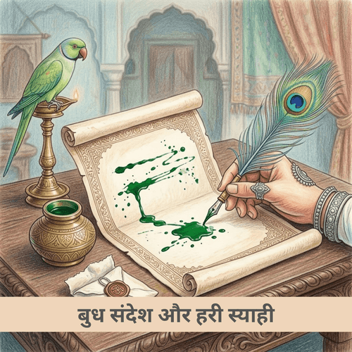 बुध संदेश और हरी स्याही