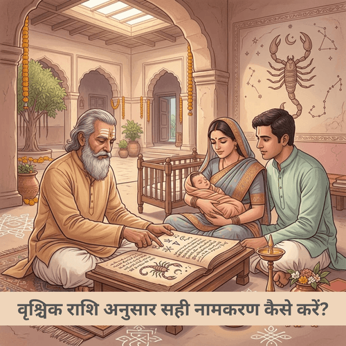 वृश्चिक राशि अनुसार सही नामकरण कैसे करें?