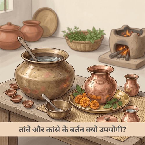 तांबे और कांसे के बर्तन क्यों उपयोगी?