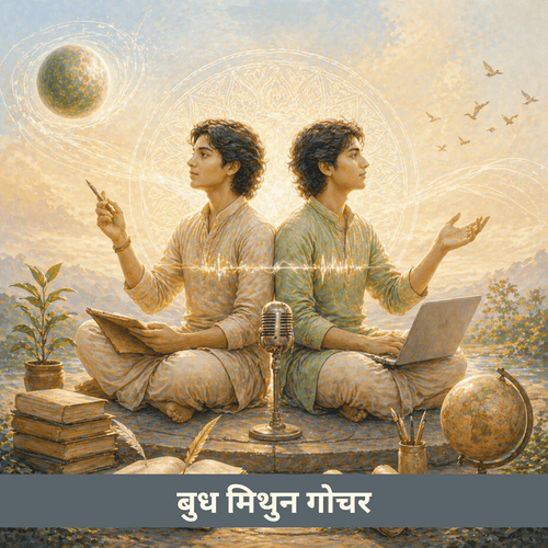 मिथुन राशि में बुध गोचर: संवाद कौशल और बहुमुखी बुद्धिमत्ता