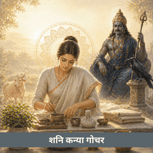 कन्या राशि में शनि गोचर: सेवा, स्वास्थ्य और अनुशासन का समय