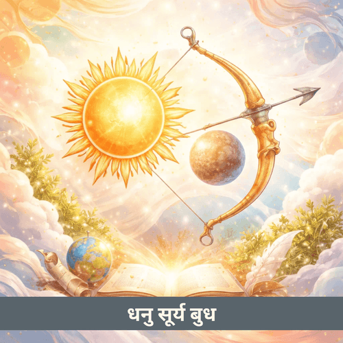 धनु राशि में सूर्य-बुध युति: व्यापक दृष्टि और उच्च ज्ञान का समय