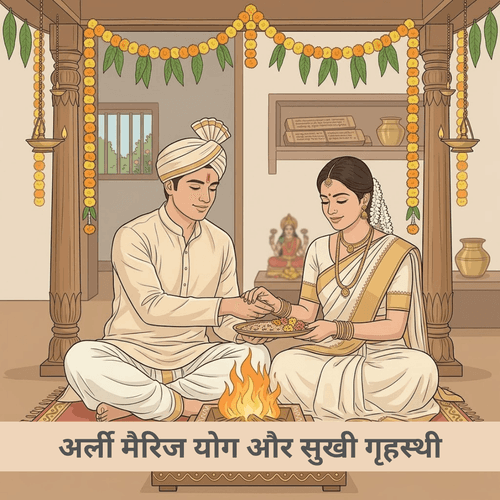 अर्ली मैरिज योग और सुखी गृहस्थी