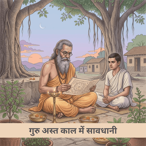 गुरु अस्त काल में सावधानी