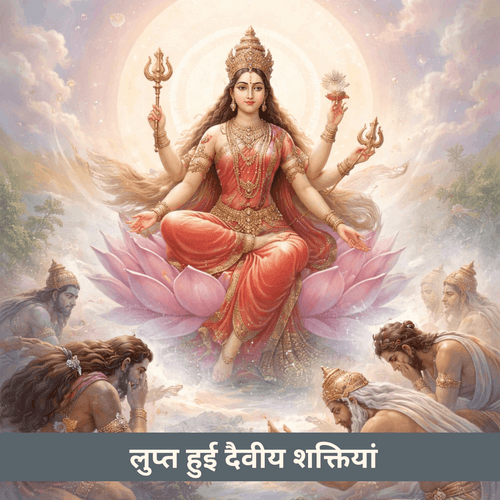 माँ सिद्धिदात्री और लुप्त हुई दैवीय शक्तियां