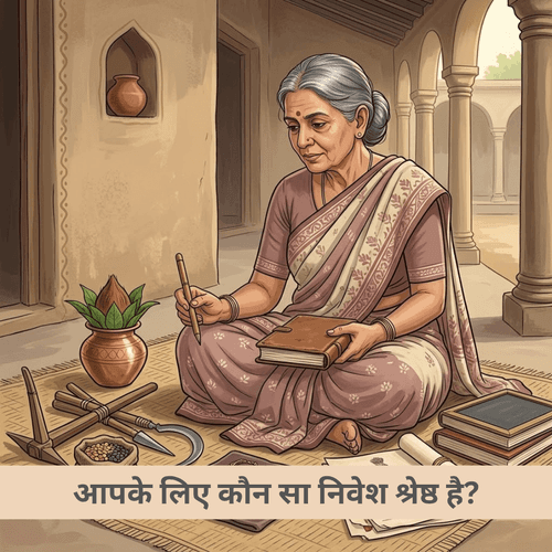 आपके लिए कौन सा निवेश श्रेष्ठ है?
