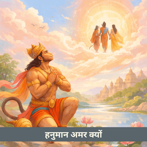 हनुमान ने शरीर का त्याग क्यों नहीं किया: जब भक्ति को अमर रहने का आदेश मिला