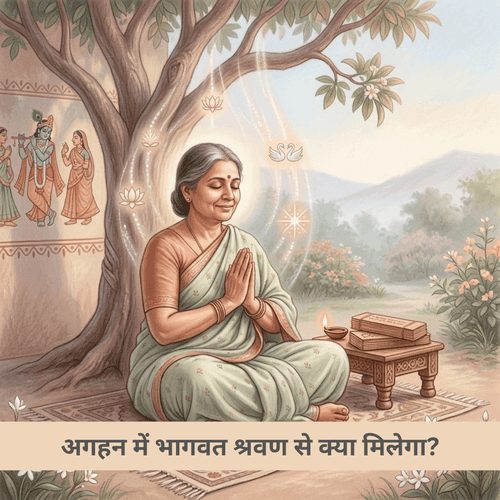 अगहन में भागवत श्रवण से क्या मिलेगा?