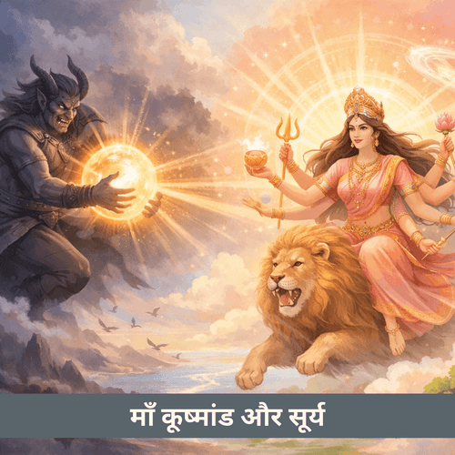 माँ कूष्मांड और सूर्य की रक्षा की कथा