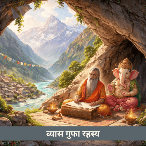 व्यास गुफा का रहस्य और माना गांव में महाभारत की रचना का इतिहास