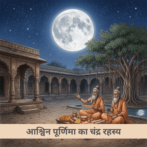 आश्विन पूर्णिमा का चंद्र रहस्य