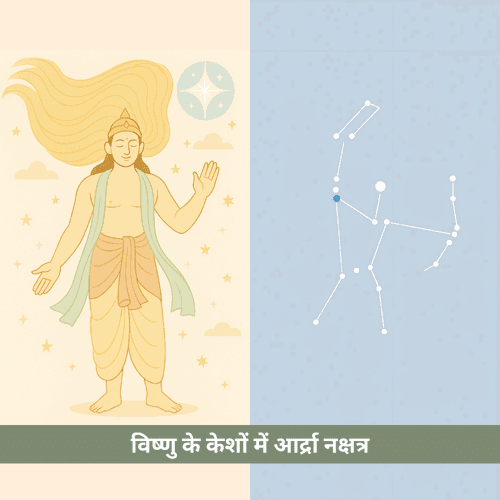 विष्णु के केशों में आर्द्रा नक्षत्र: वामन पुराण की कथा और प्रतीकवाद