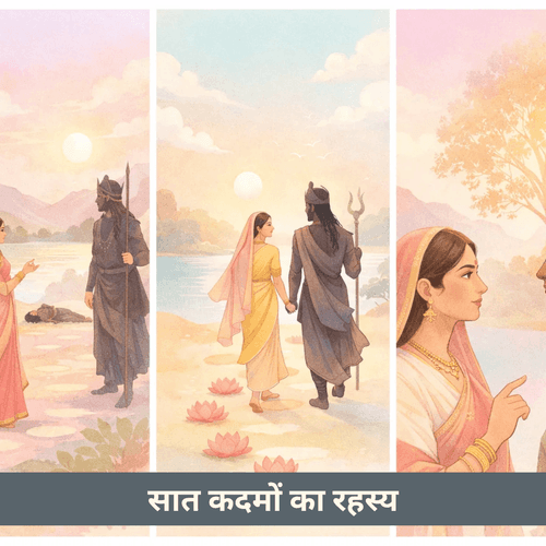 सात कदमों का रहस्य: संवाद, संबंध और धर्म की सूक्ष्म शक्ति