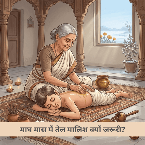 माघ मास में तेल मालिश क्यों जरूरी?