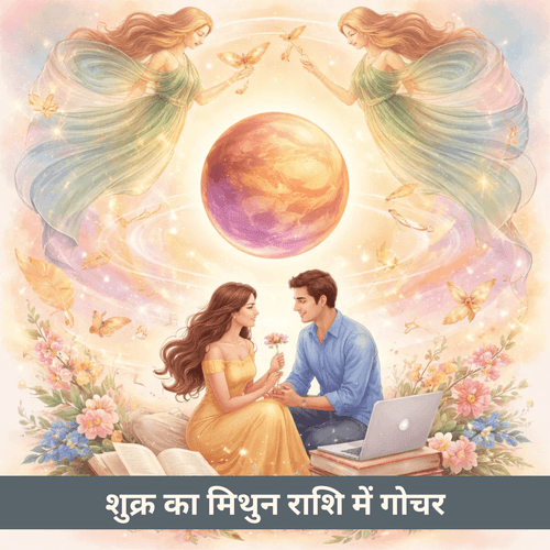 शुक्र का मिथुन राशि में गोचर: 14 मई 2026 को प्रवेश