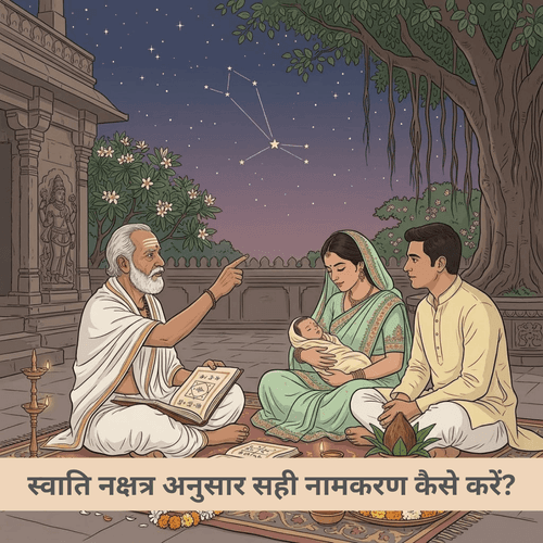 स्वाति नक्षत्र अनुसार सही नामकरण कैसे करें?